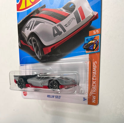 Hot Wheels 1/64 Rollin’ Solo Silver
