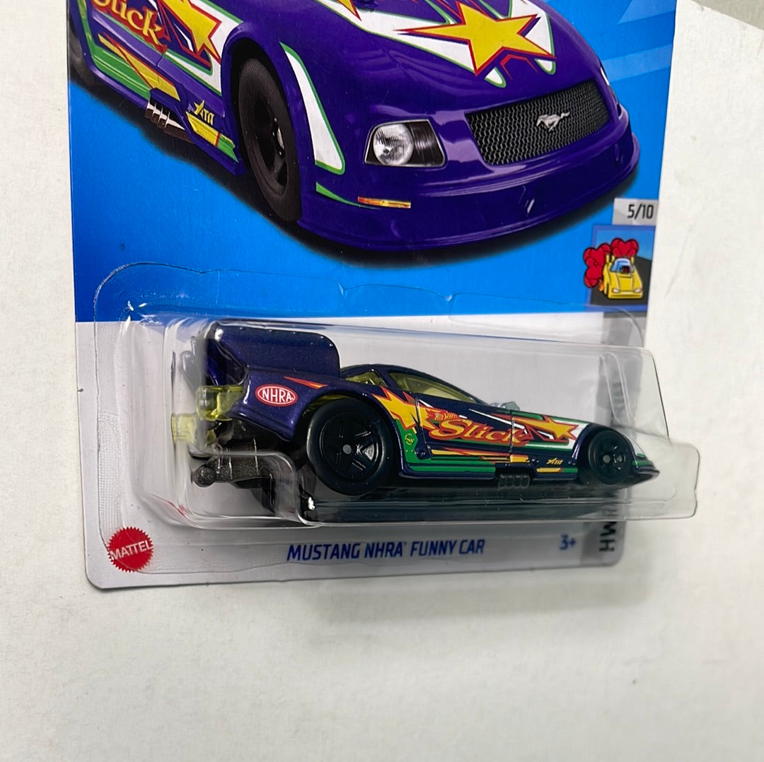 Hot Wheels 1/64 Mustang NHRA Funny Car Purple