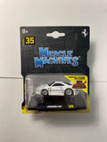 Muscle Machines 1/64 Ferrari F40 White - Damaged Card