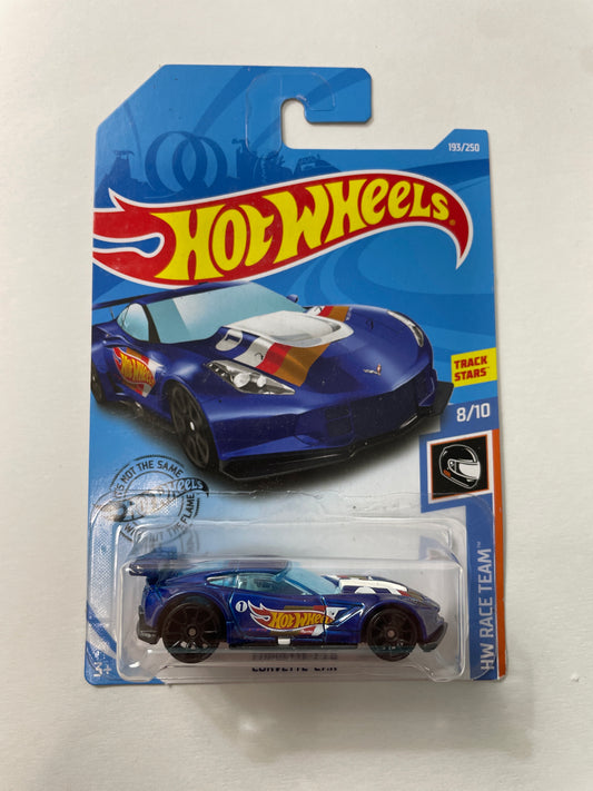 Hot Wheels 1/64 Chevrolet Corvette C7.R Blue