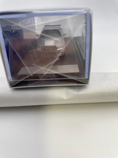 Street Warrior 1/64 Nissan Skyline GT-R BNR34 Z-Tune Drift Silver