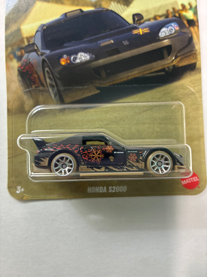 Hot Wheels 1/64 Silver Series Fast and Furious Race-Off Honda S2000 Black - JKX18