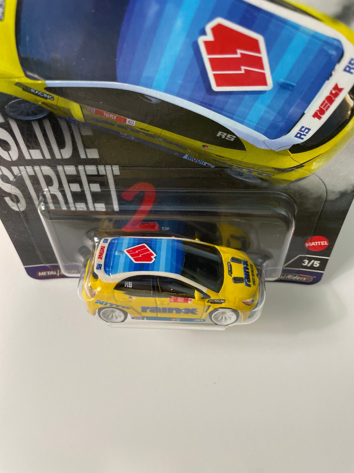 Hot Wheels 1/64 Car Culture 2023 Toyota GR Corolla Yellow (Slide Street 2 Series)