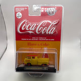 * Chase* M2 Machines 1/64 Coca-Cola 1959 VW Double Cab Truck USA Model Red & Yellow - Damaged Box