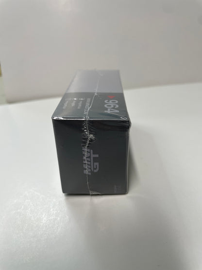 Mini GT 1/64 Porsche 911 Dakar Ice Grey Metallic "Rally 1978"  Red & Grey - MGT00964 - Damaged Box