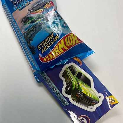 *Loose* Hot Wheels 1/64 Mystery Models Datsun 510 Wagon Green