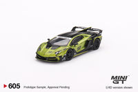 Mini GT 1/64 LB-Silhouette WORKS Lamborghini Aventador GT EVO Lime