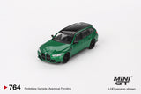 Mini GT 1/64 BMW M3 Competition Touring Isle of Man Green Metallic