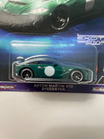 Hot Wheels 1/64 Car Culture Exotic Envy Aston Martin V12 Speedster Green