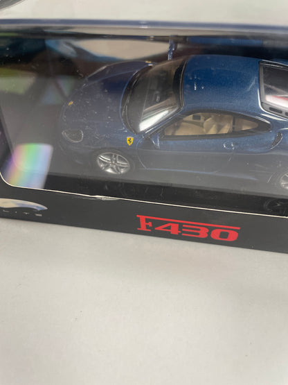 Hot Wheels 1/43 Elite Ferrari F430 Blue - P9949