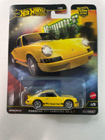 Hot Wheels 1/64 Car Culture Hammer Drop Porsche 911 Carrera RS 2.7 Yellow