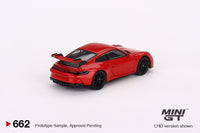 Mini GT 1/64 Porsche 911 (992) GT3 Guards Red