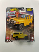 Hot Wheels 1/64 Boulevard Mix A Toyota Land Cruiser FJ43 Yellow