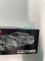 Mini GT x Kaido House 1/64 Nissan Skyline GT-R (R33) HKS V1 Green - Damaged Box