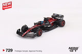 Mini GT 1/64 Alfa Romeo C43 #77 Valtteri Bottas 2023 F1 2023 Australian GP Black & Red