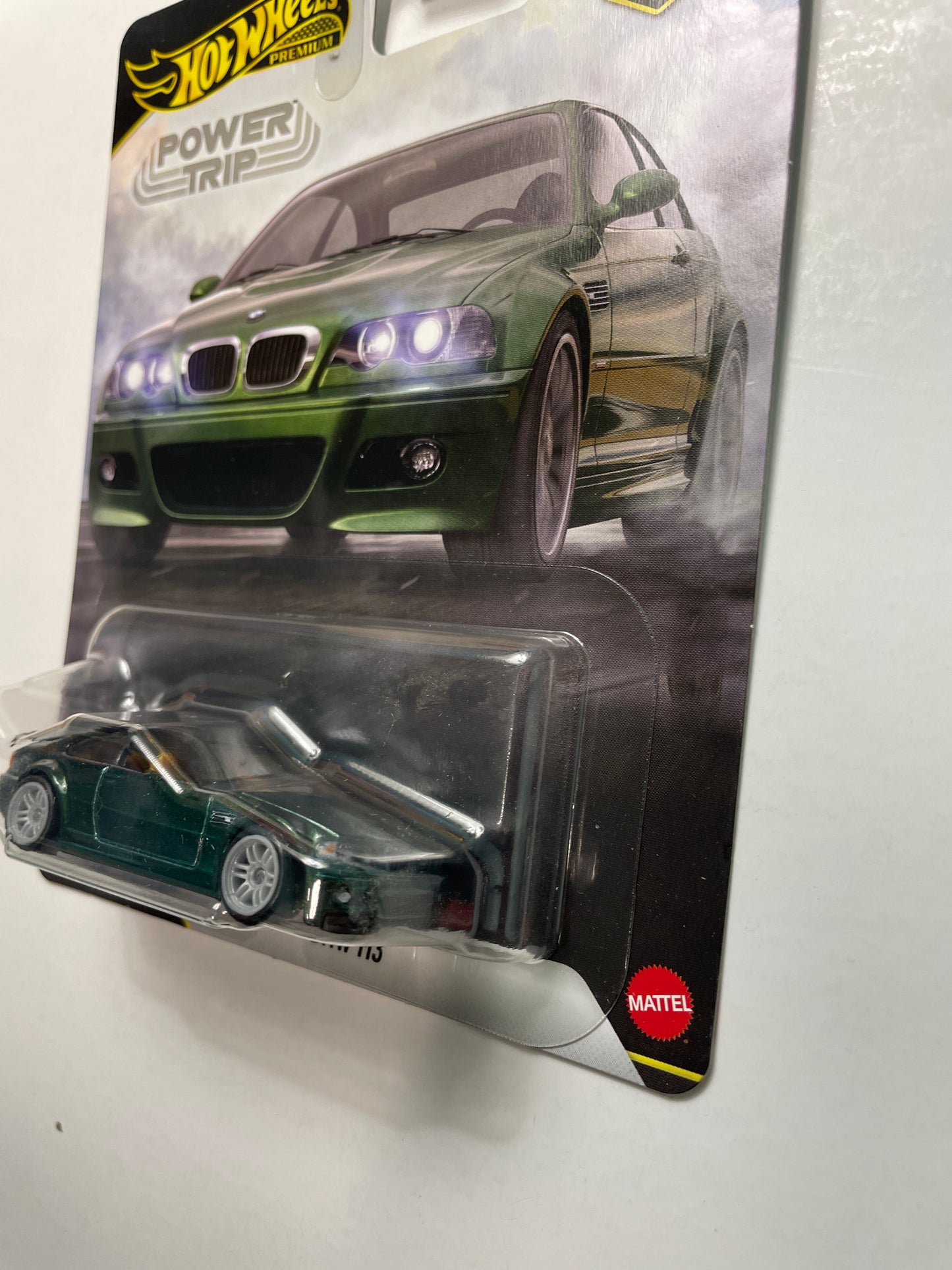 Hot Wheels 1/64 Car Culture 2026 Power Trip BMW M3 Green - JKF30 - Damaged Box