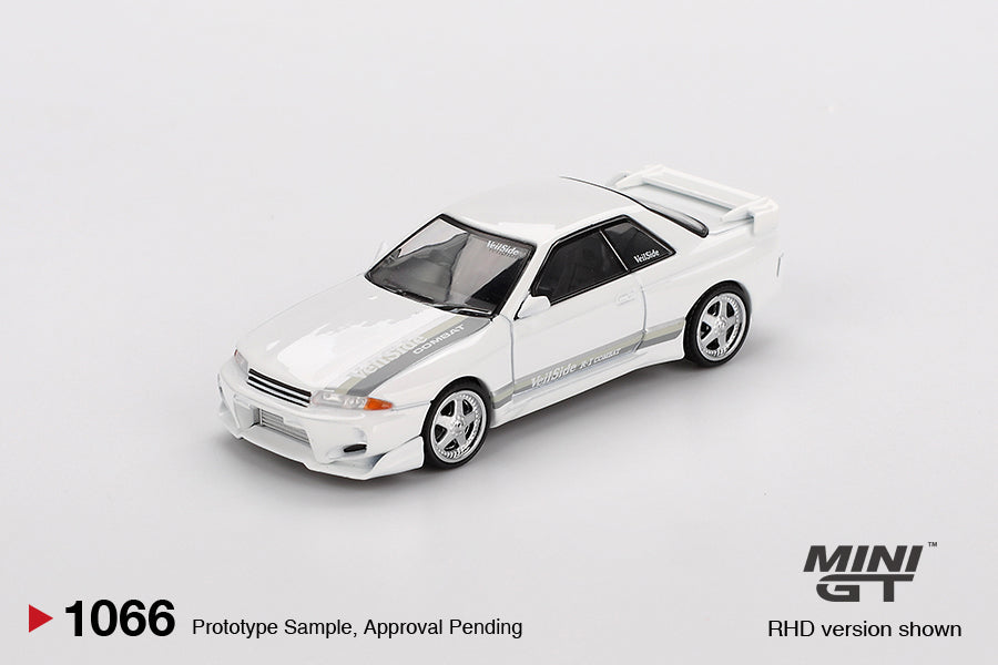 Mini GT 1/64 Nissan Skyline GT-R (R32) VeilSide Combat C-I White - MGT01066