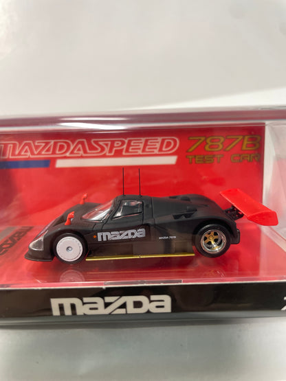 BM Creation 1/64 Indonesia Diecast expo 2024 Mazda 787B 1991 Test Car Black - 64B0441 - Damaged Box