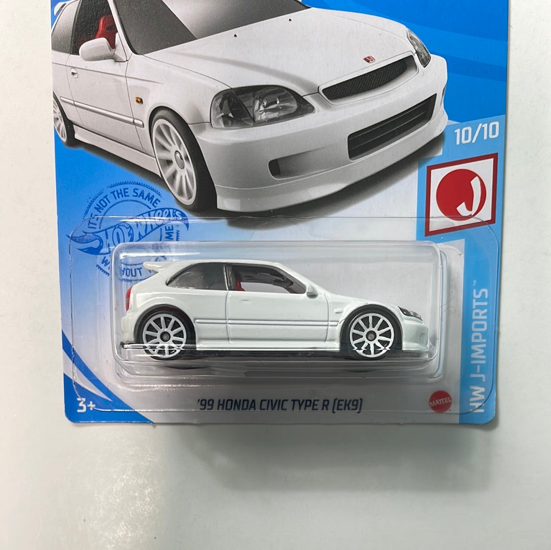 Hot Wheels 1/64 ‘99 Honda Civic Type R EK9 White
