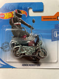 Hot Wheels 1/64 Honda Monkey 250 Short Card Silver