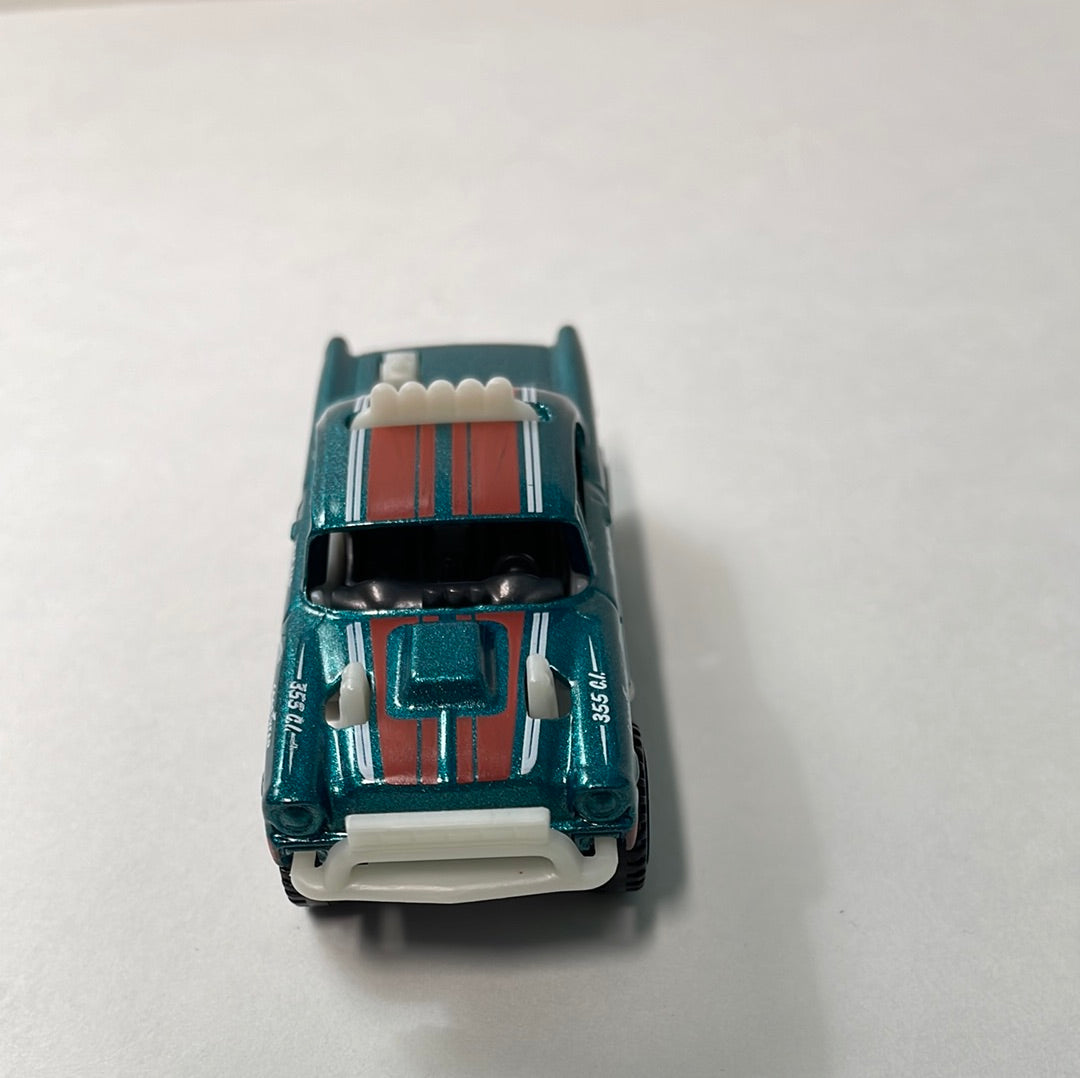 *Loose* Hot Wheels 1/64 5 Pack Exclusive Big-Air Bel-Air Teal