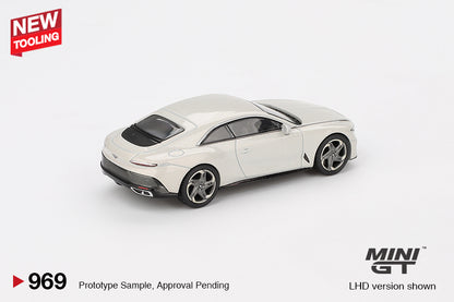 Mini GT 1/64 Bentley Batur Bonneville Pearl White - MGT00969