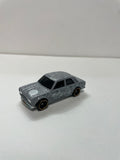 *Loose* Hot Wheels 1/64 Datsun Bluebird 510 Grey