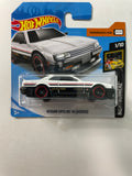 Hot Wheels 1/64 Nissan Skyline RS (KDR30) Short Card White & Black - Damaged Card