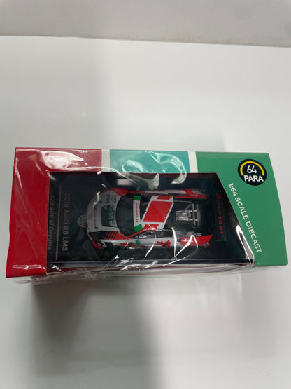 Para64 1/64 2019 Audi R8 LMS 24hr of Daytona WRT Speedstar Sport #88 White & Red - PA-55252 - Damaged Box