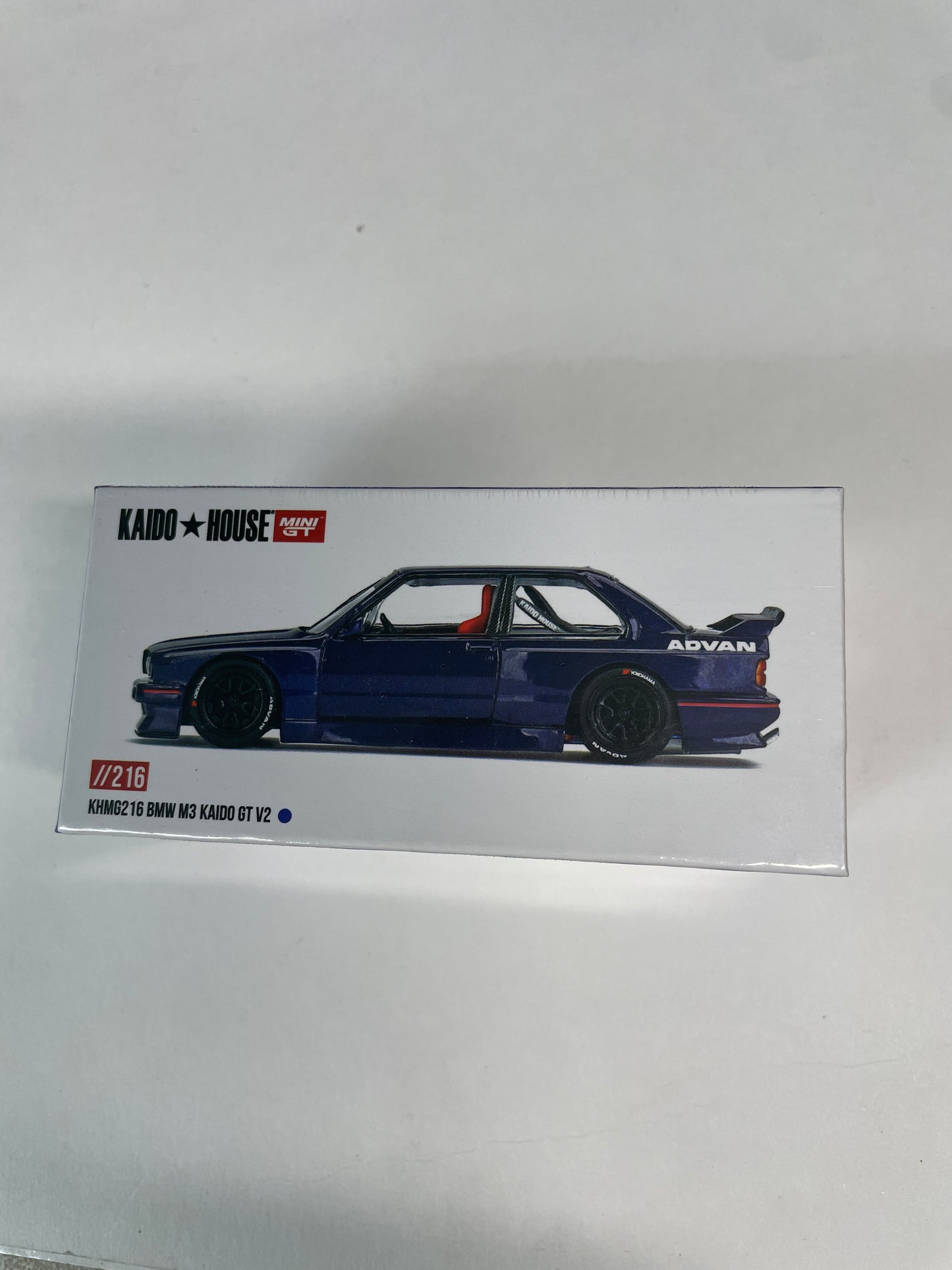 Mini GT x Kaido House 1/64 BMW M3 Kaido GT V2 Blue - KHMG216