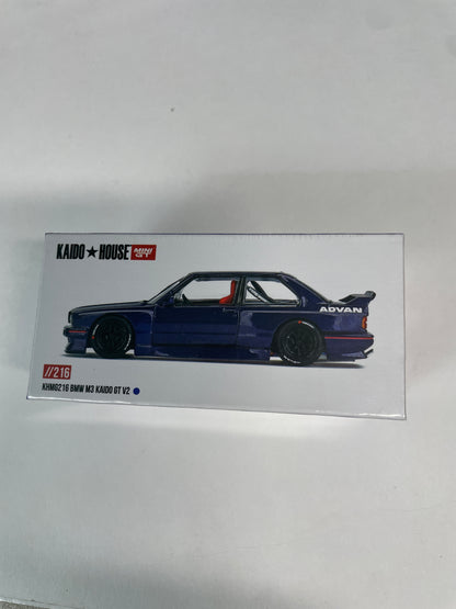 Mini GT x Kaido House 1/64 BMW M3 Kaido GT V2 Blue - KHMG216