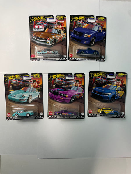 Hot Wheels 1/64 Boulevard Mix W (Set of 5) GJT68-979W