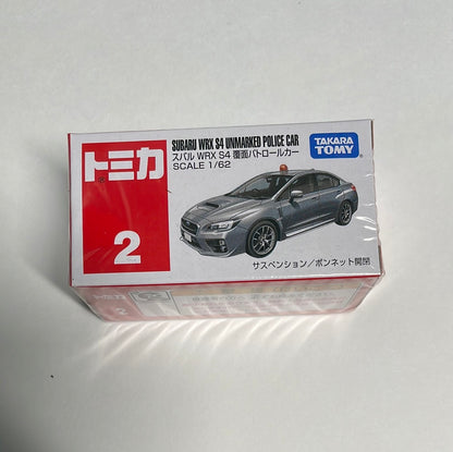 Tomica Subaru WRX S4 Unmarked Police Car n2