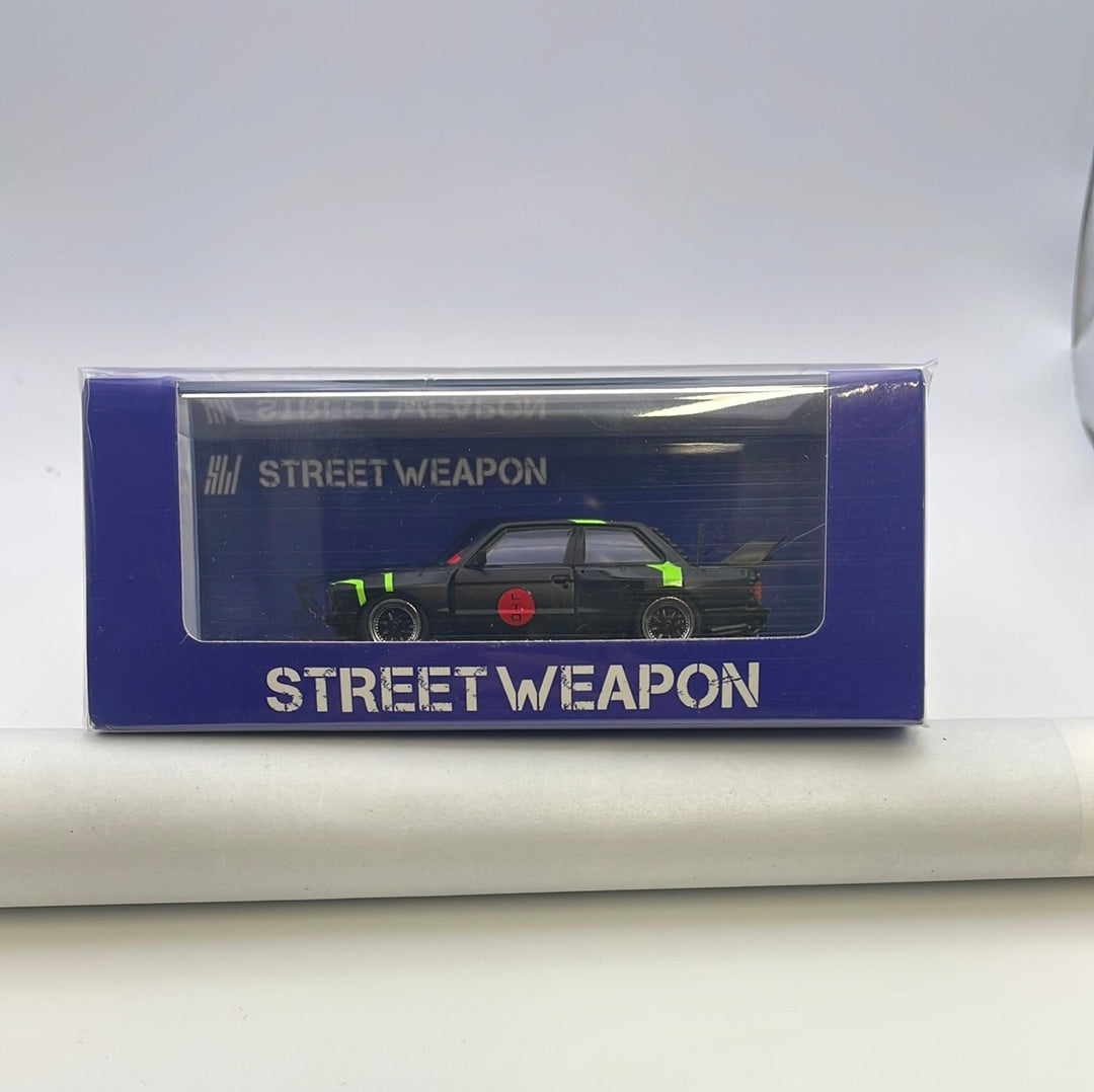 1/64 Street Weapon BMW LTO E30 Black