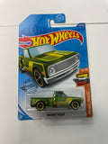 Hot Wheels 1/64 Super Treasure Hunt ‘69 Chevy Pickup Green