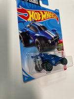 Hot Wheels 1/64 Rocket League Octane Blue - Damaged Card