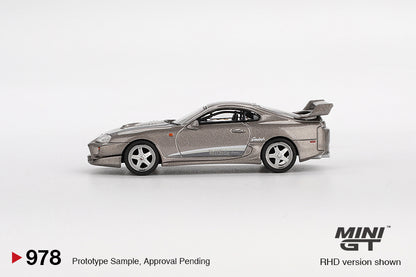 Mini GT 1/64 Toyota Supra VeilSide Combat V-II Combat Grey