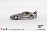 Mini GT 1/64 Toyota Supra VeilSide Combat V-II Combat Grey