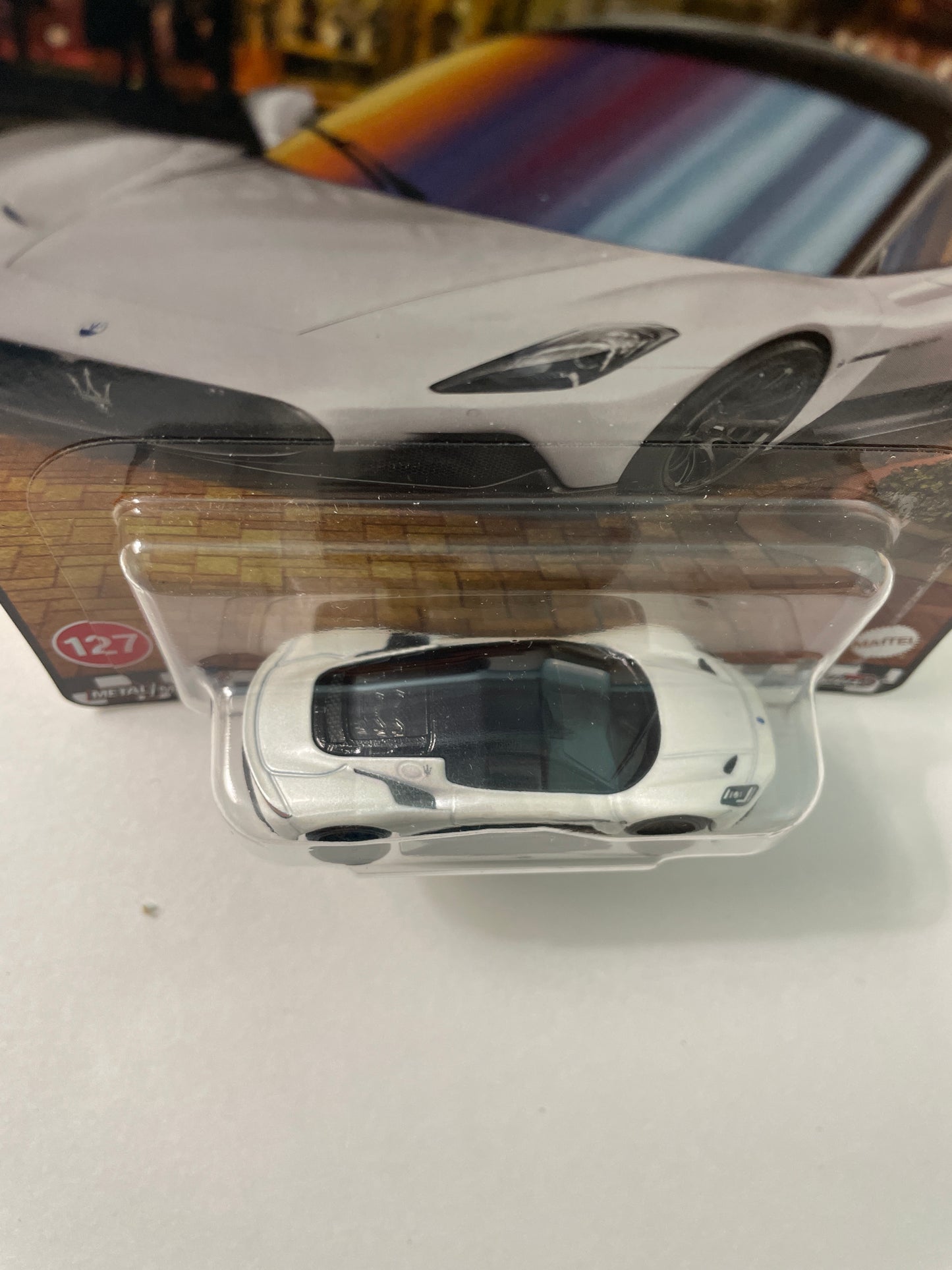 Hot Wheels 1/64 2025 Boulevard Mix C Maserati MC20 White