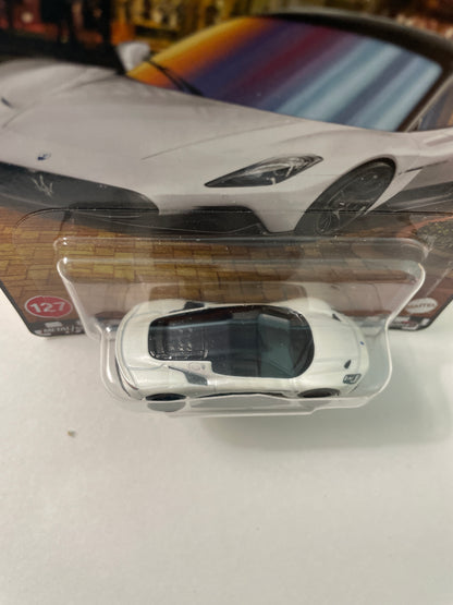 Hot Wheels 1/64 2025 Boulevard Mix C Maserati MC20 White