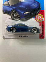 Hot Wheels 1/64 ‘95 Mazda RX-7 Blue