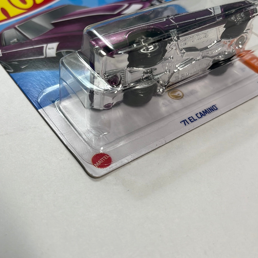 Hot Wheels Super Treasure Hunt ‘71 Chevy El Camino Purple