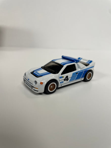 *Loose* Hot Wheels 1/64 Premium Car Culture Box Set Ford RS200 White & Blue