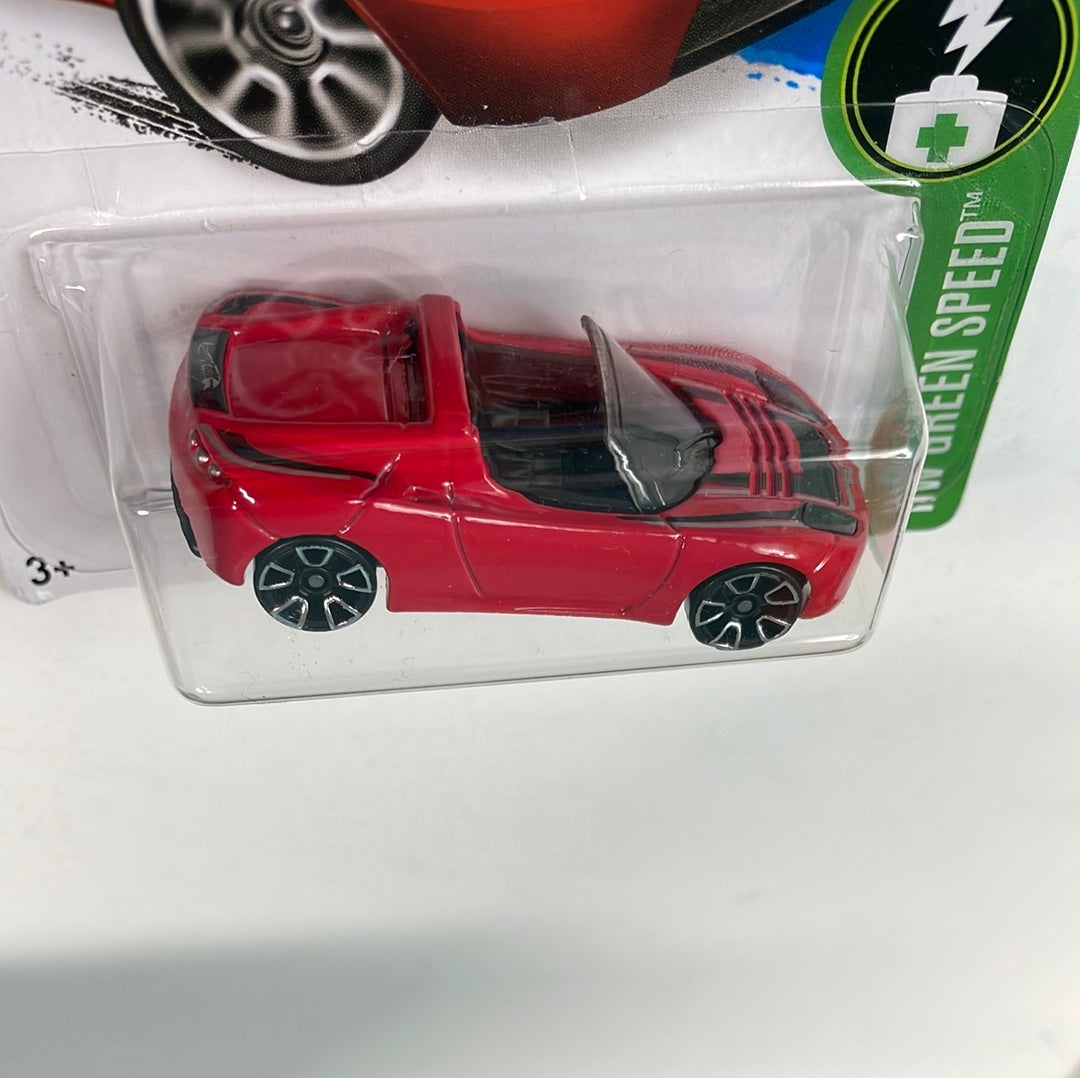 Hot Wheels 1/64 Tesla Roadster Red