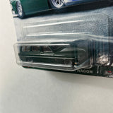 Hot Wheels Car Culture Fast Wagons Volvo P220 Amazon Wagon Green - Damaged Box