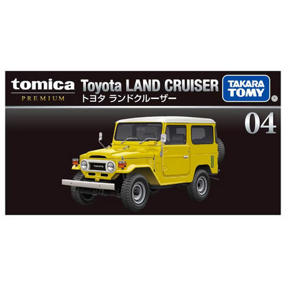 Tomica Premium 1/60 n04 Toyota Land Cruiser Yellow
