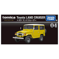 Tomica Premium 1/60 04 Toyota Land Cruiser Yellow