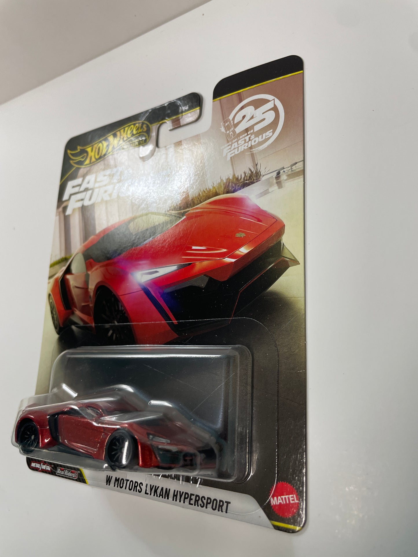 Hot Wheels 1/64 Fast & Furious Mix N W Motors Lykan Hypersport Red - JHW70