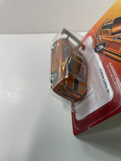 Hot Wheels 1/64 The Hot Ones Honda Civic Si Orange
