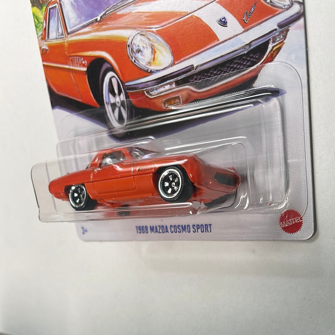 Hot Wheels 1/64 J-Imports 1968 Mazda Cosmo Sport Orange